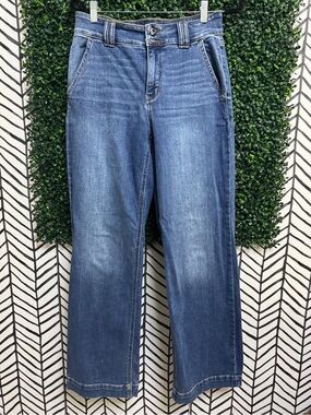 Judy Blue Straight-Leg Womens Jeans in Medium Blue Wash 9/29